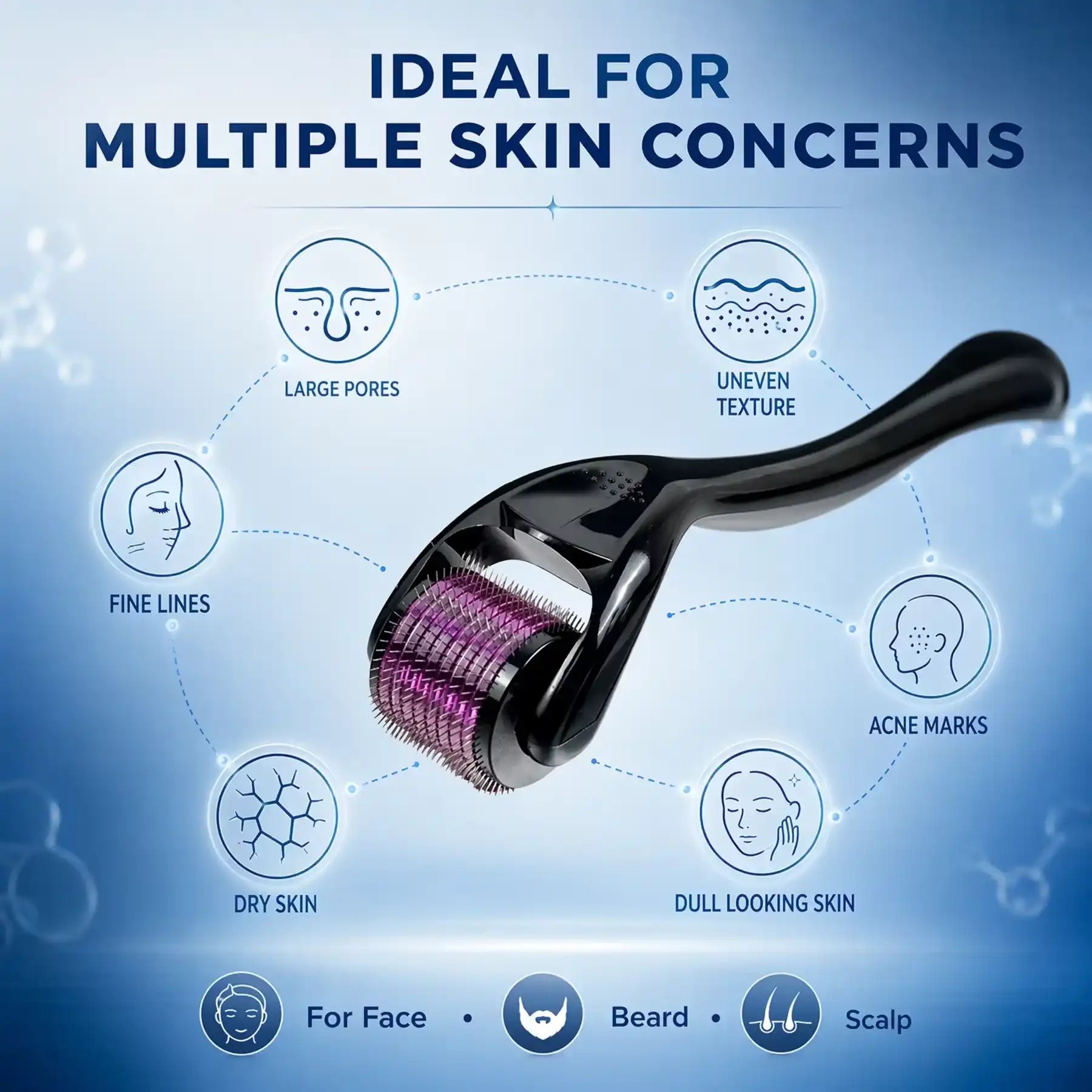 Derma Roller 540 Titanium Needle (0.5mm)